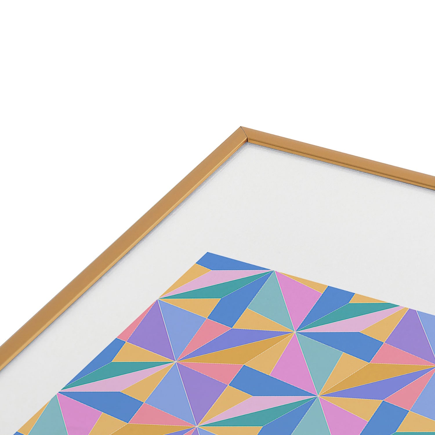 Colour Poems Kaleidoscope III Metal Framed Art Print