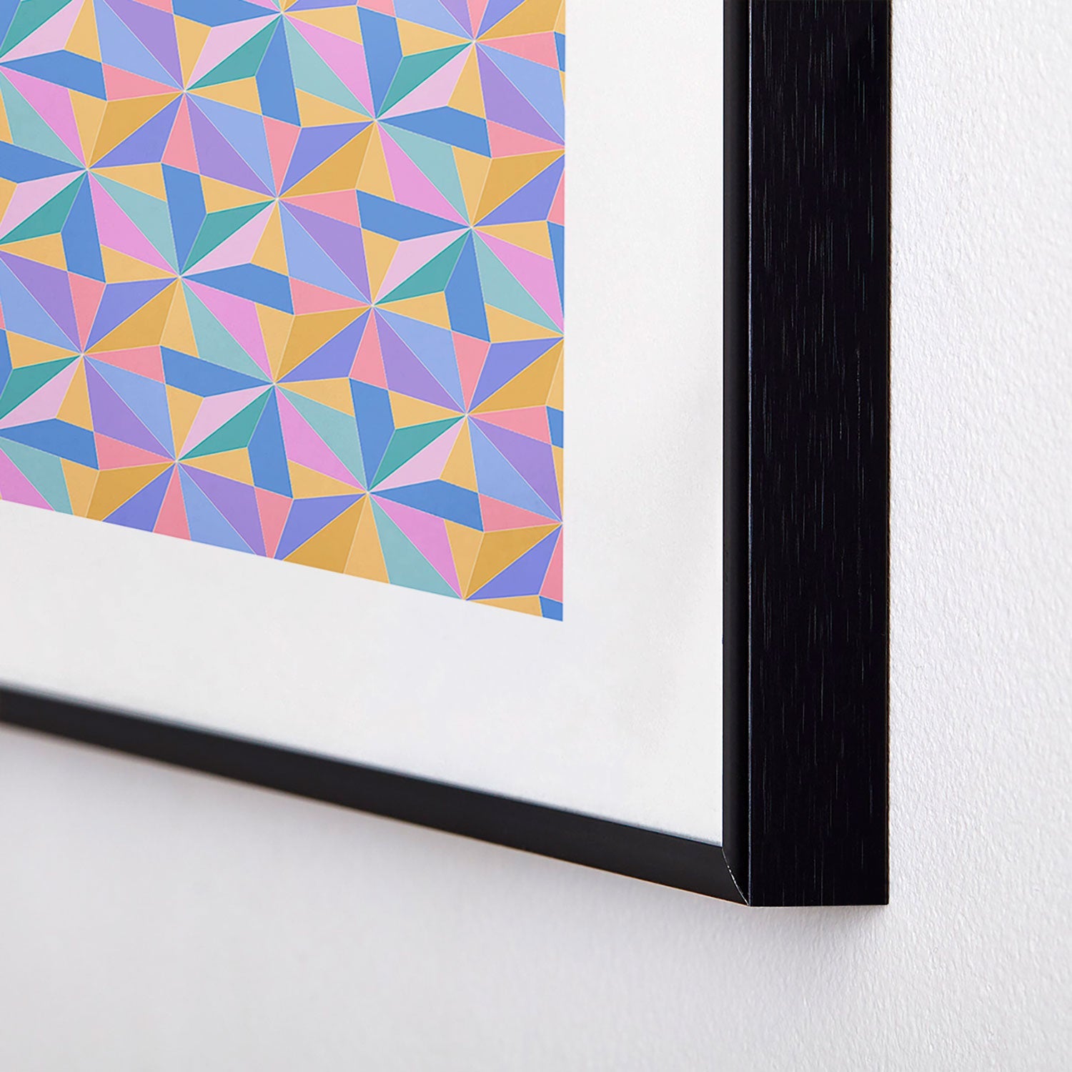 Colour Poems Kaleidoscope III Metal Framed Art Print
