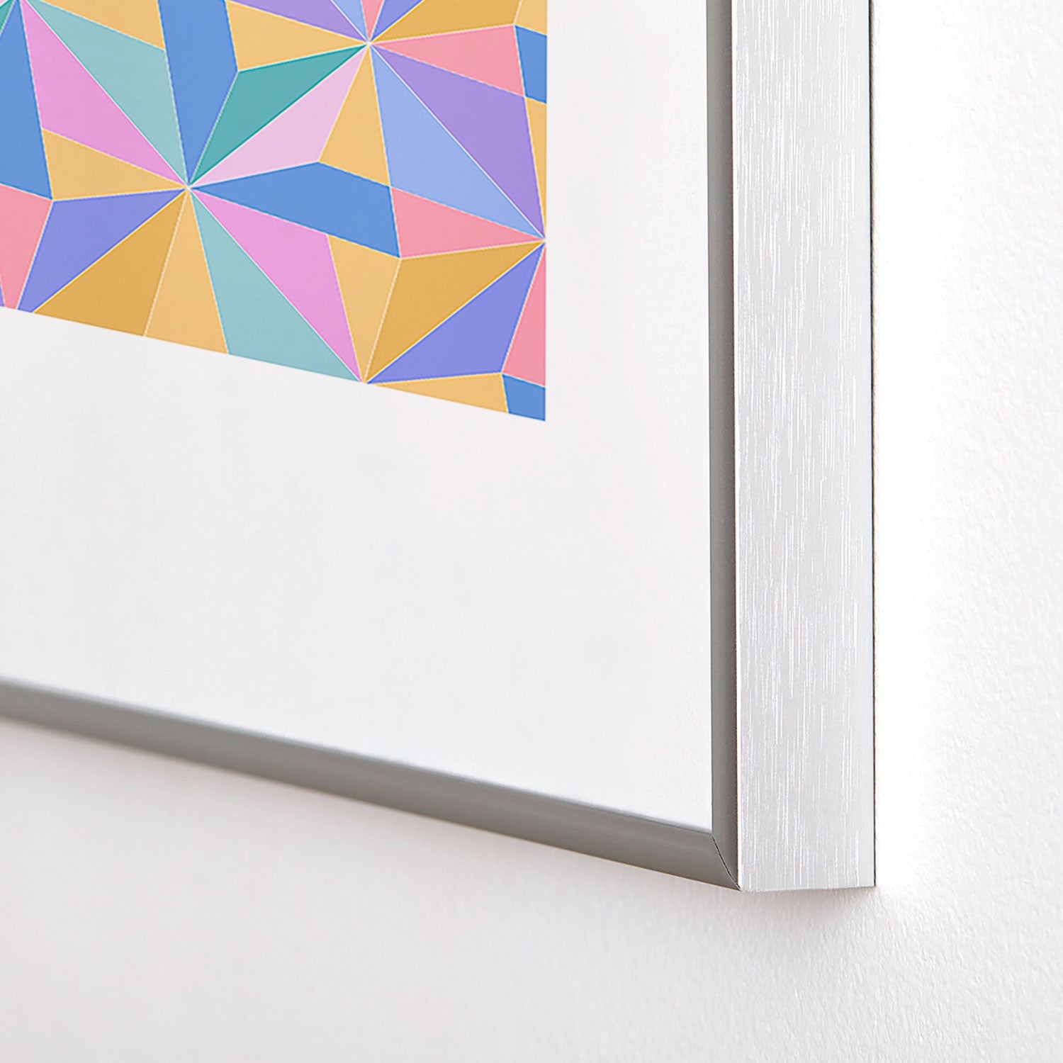 Colour Poems Kaleidoscope III Metal Framed Art Print