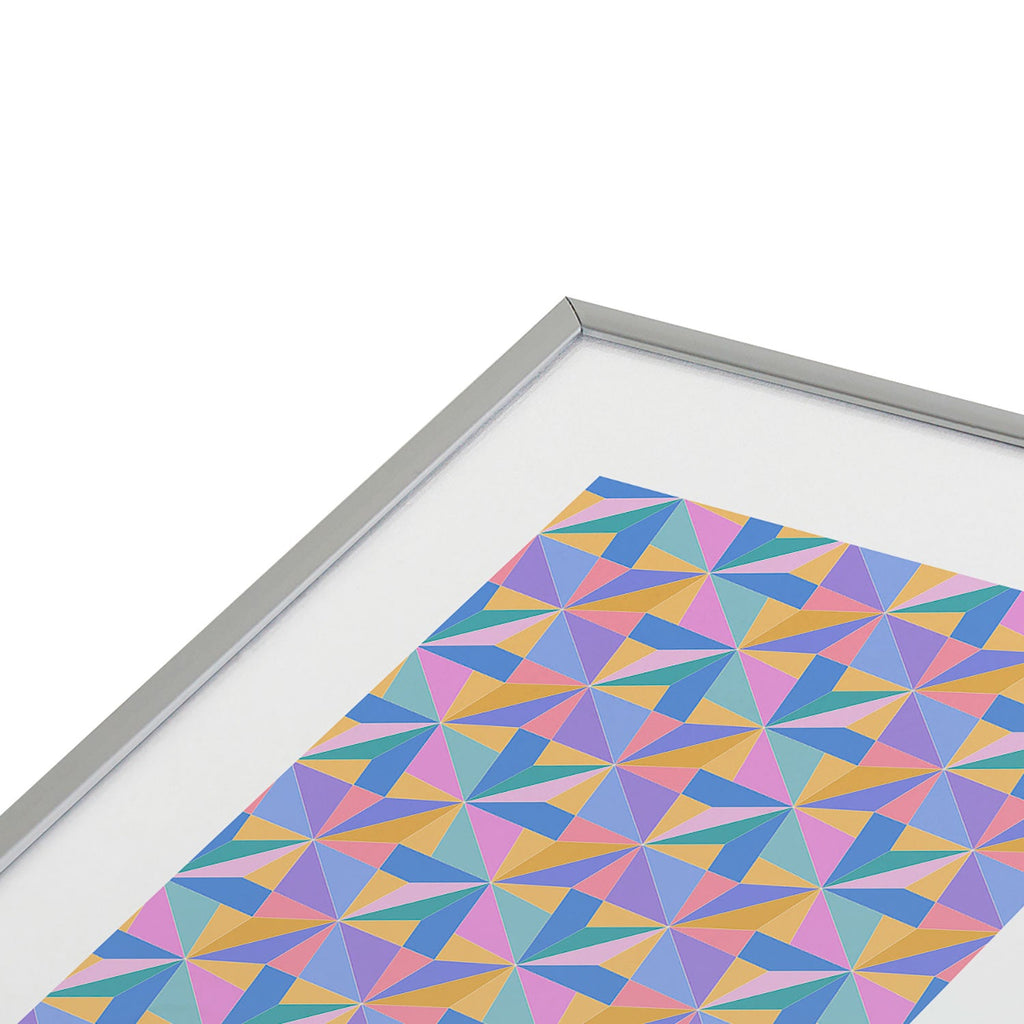 Colour Poems Kaleidoscope III Metal Framed Art Print