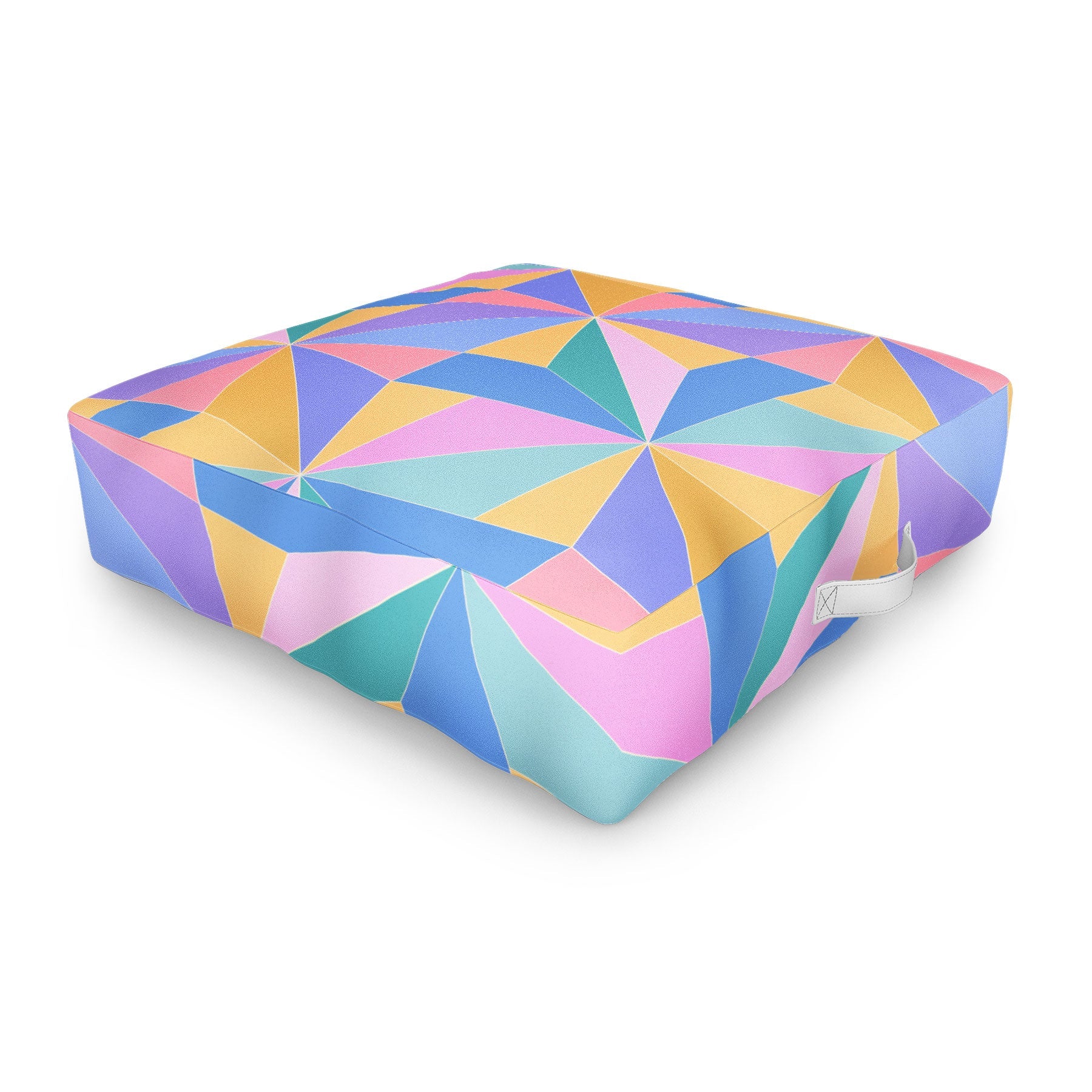 Colour Poems Kaleidoscope III Outdoor Floor Cushion