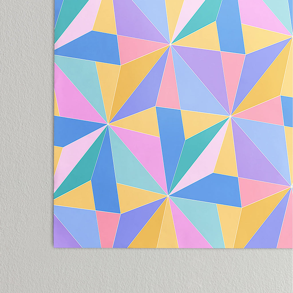 Colour Poems Kaleidoscope III Poster