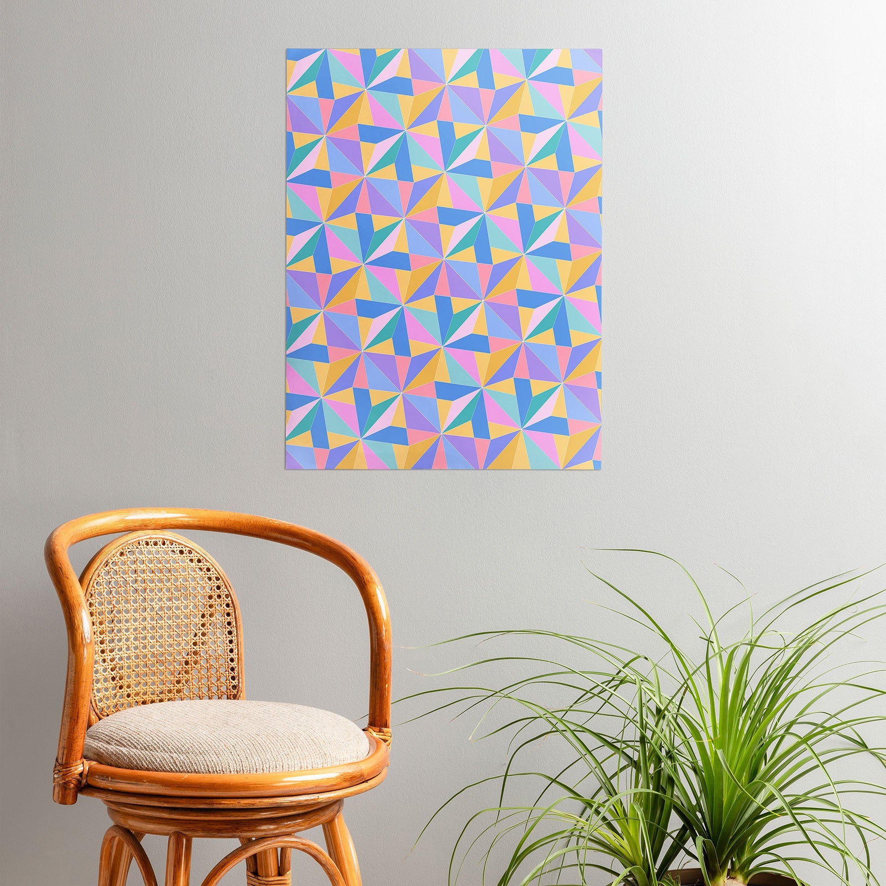 Colour Poems Kaleidoscope III Poster