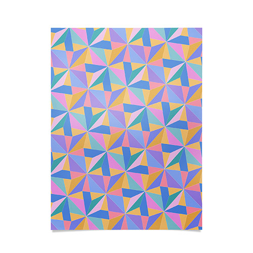 Colour Poems Kaleidoscope III Poster
