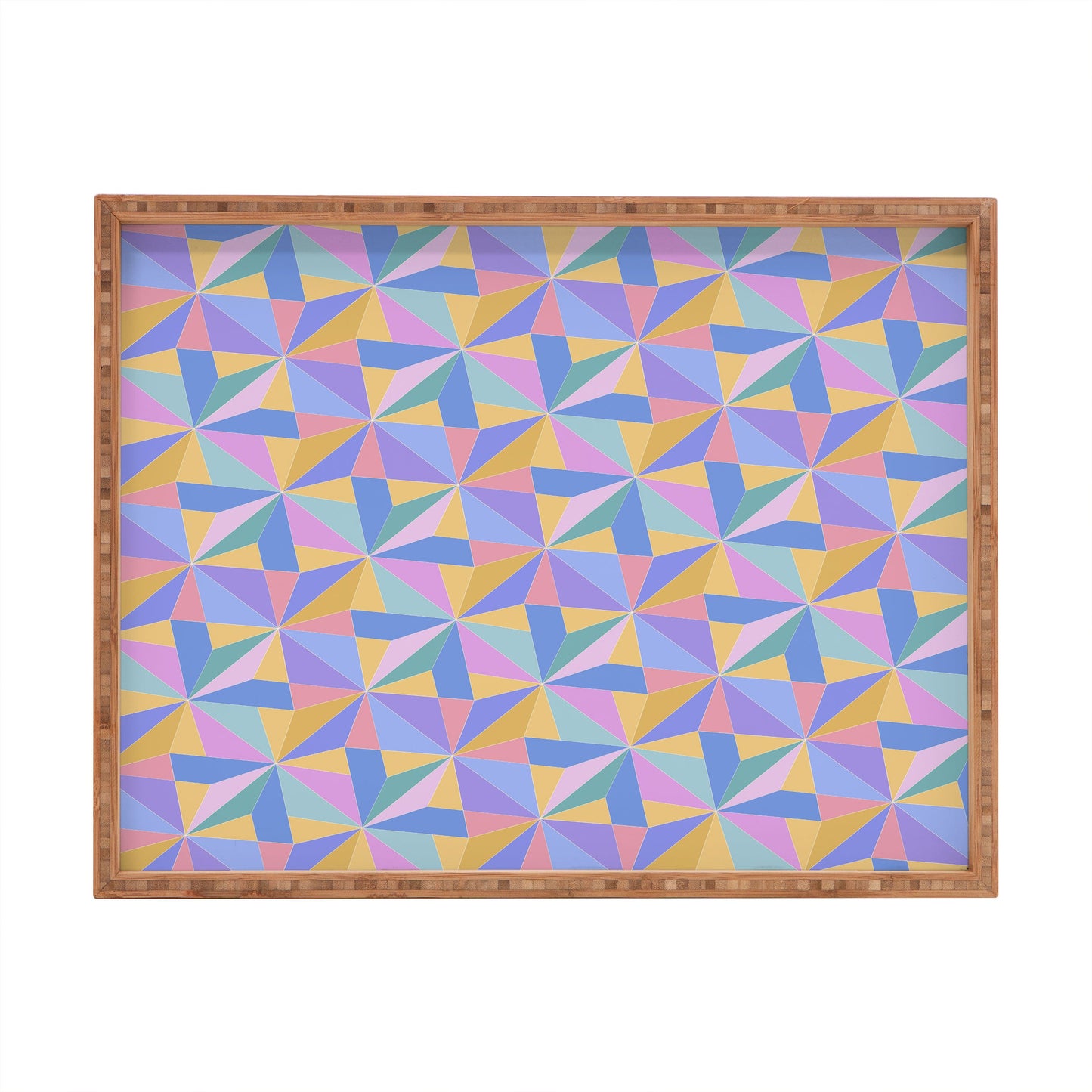 Colour Poems Kaleidoscope III Rectangular Tray
