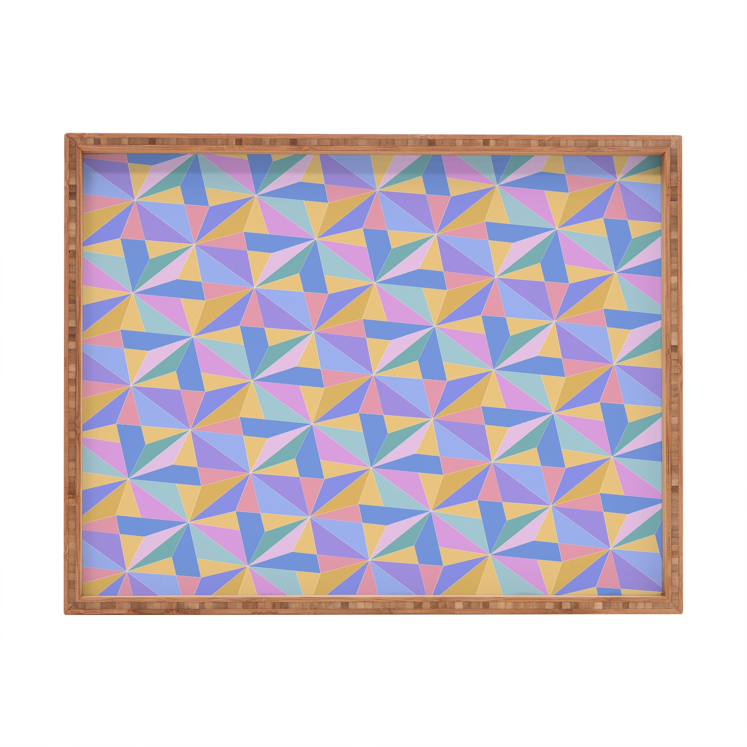 Colour Poems Kaleidoscope III Rectangular Tray