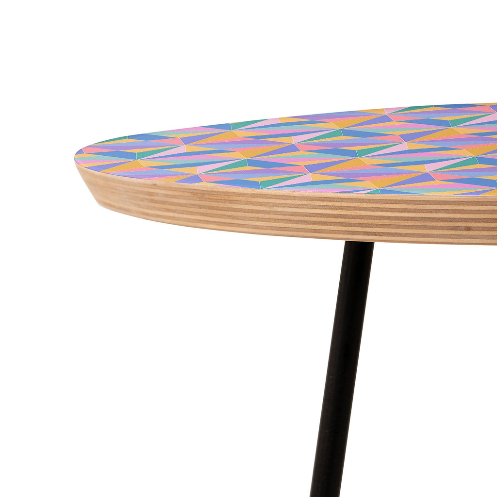 Colour Poems Kaleidoscope III Round Side Table