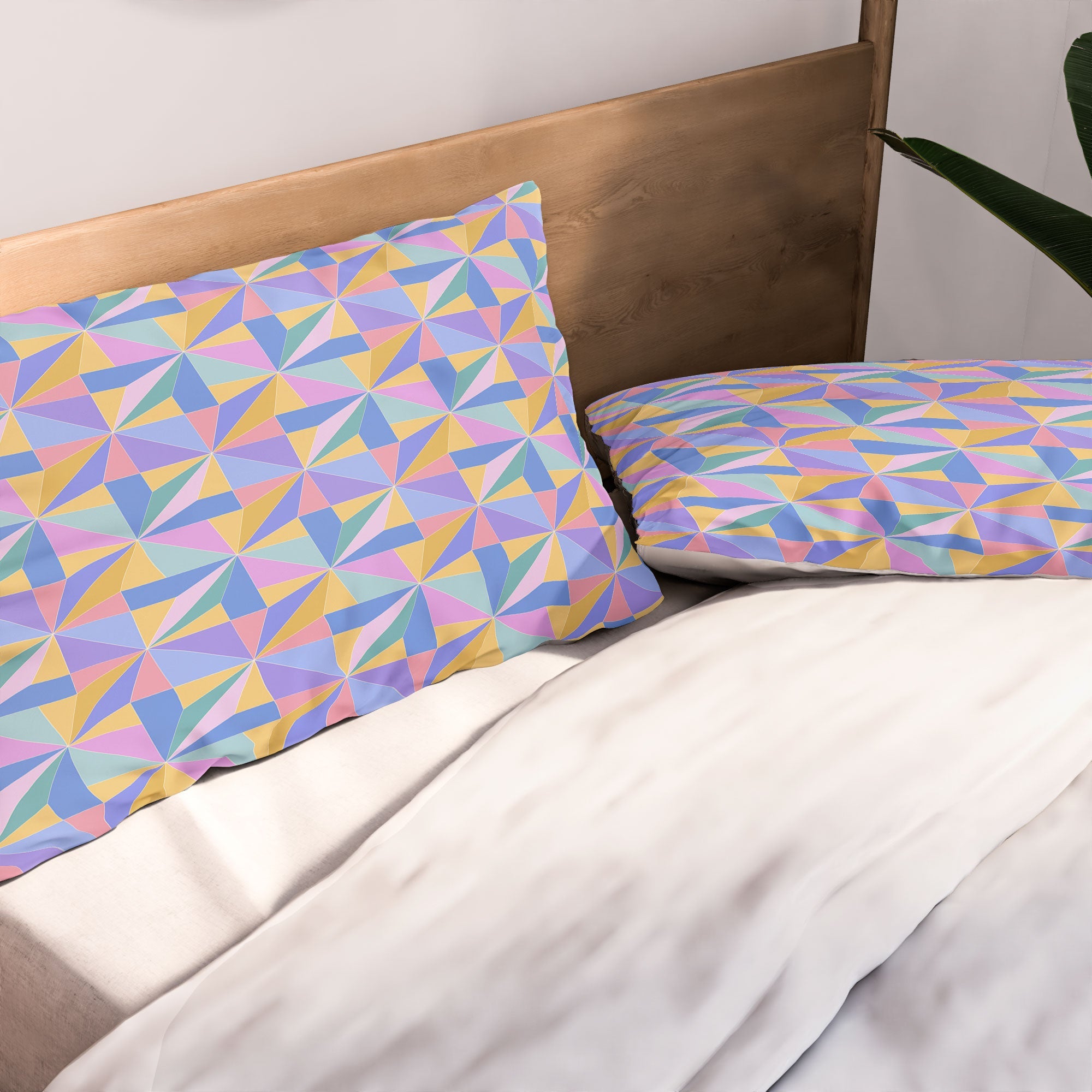 Colour Poems Kaleidoscope III Pillow Shams