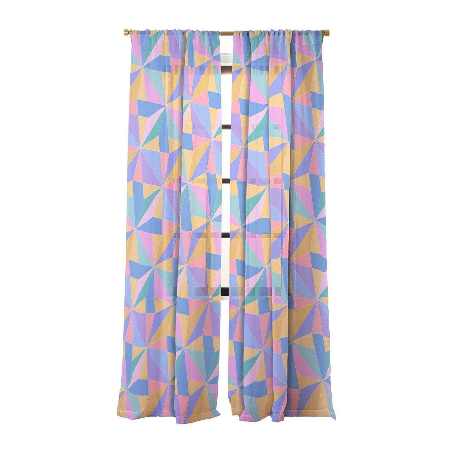 Colour Poems Kaleidoscope III Sheer Non Repeat