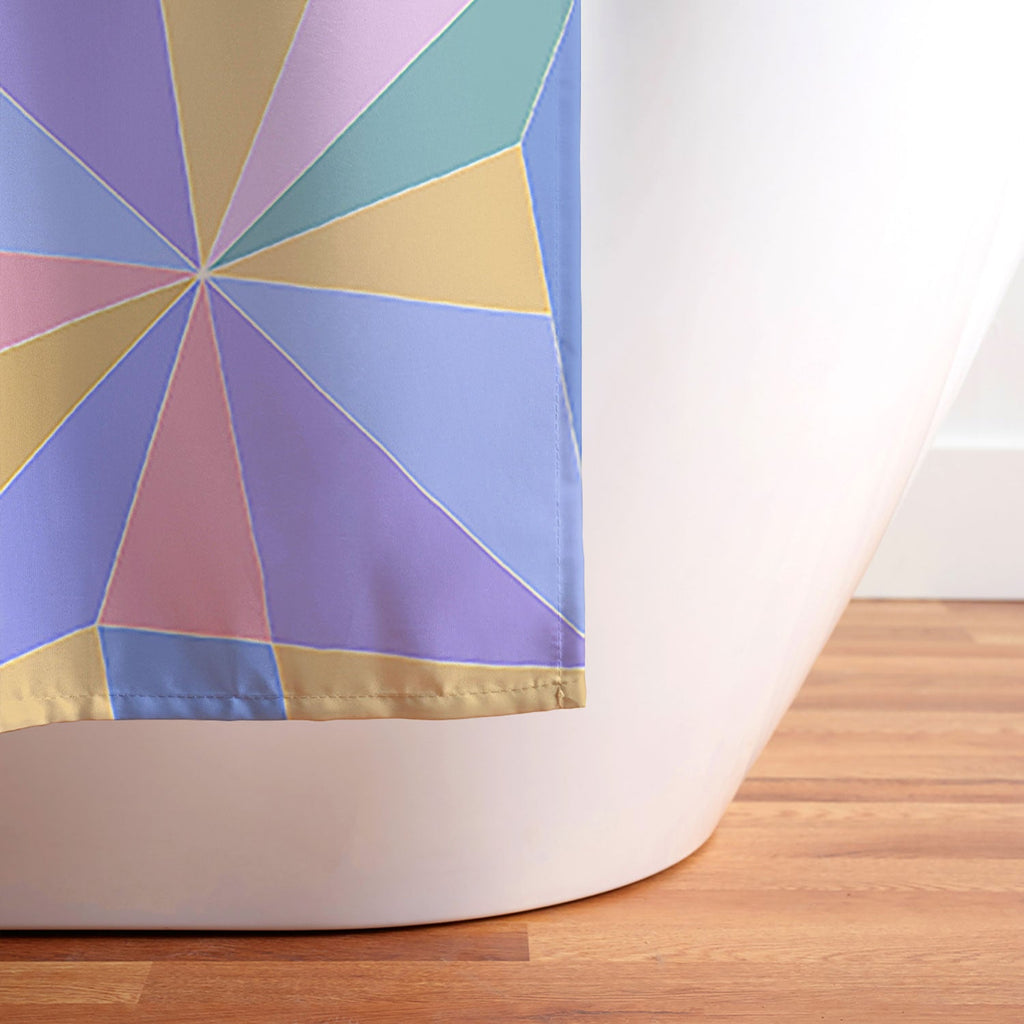 Colour Poems Kaleidoscope III Shower Curtain