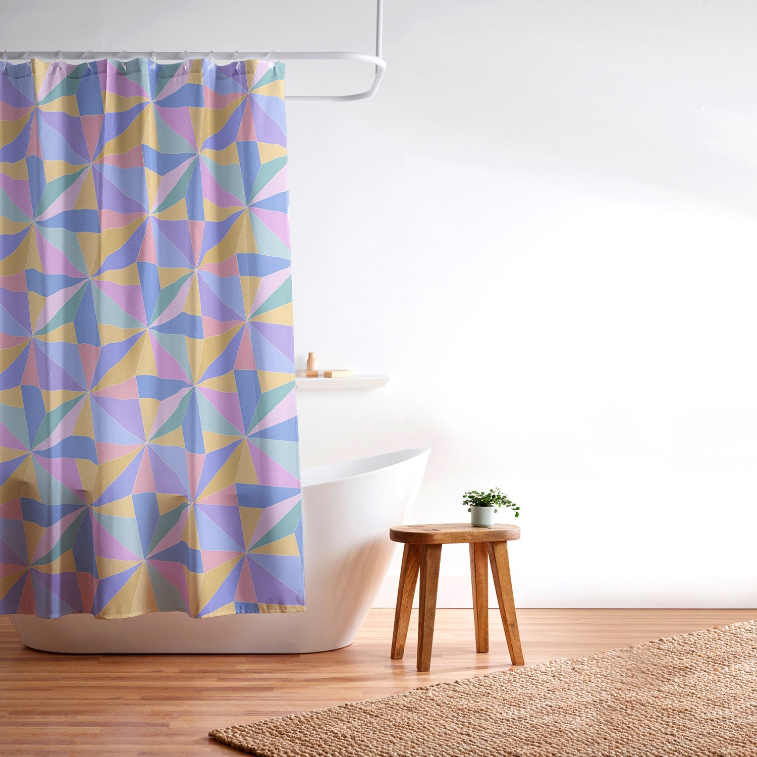 Colour Poems Kaleidoscope III Shower Curtain