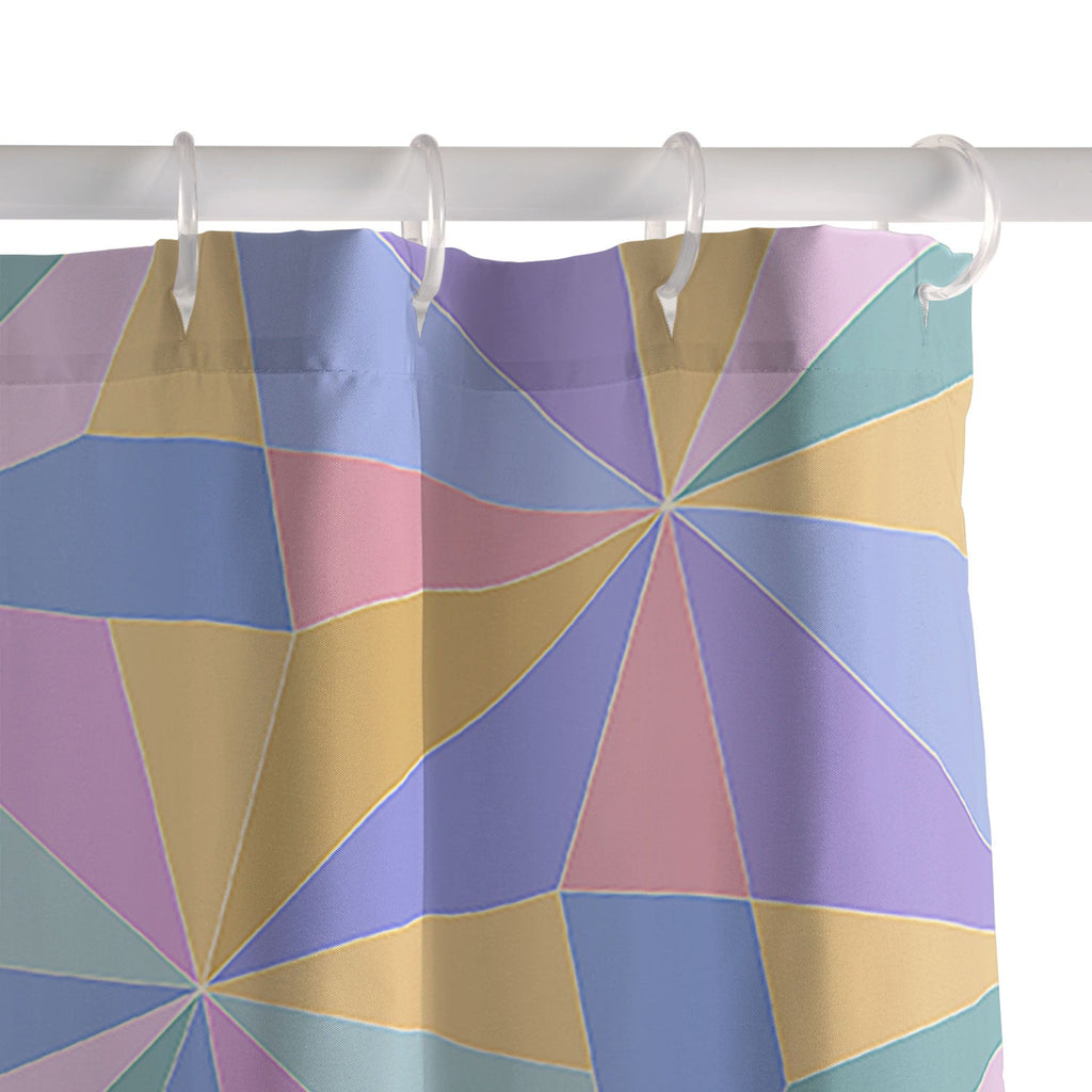 Colour Poems Kaleidoscope III Shower Curtain