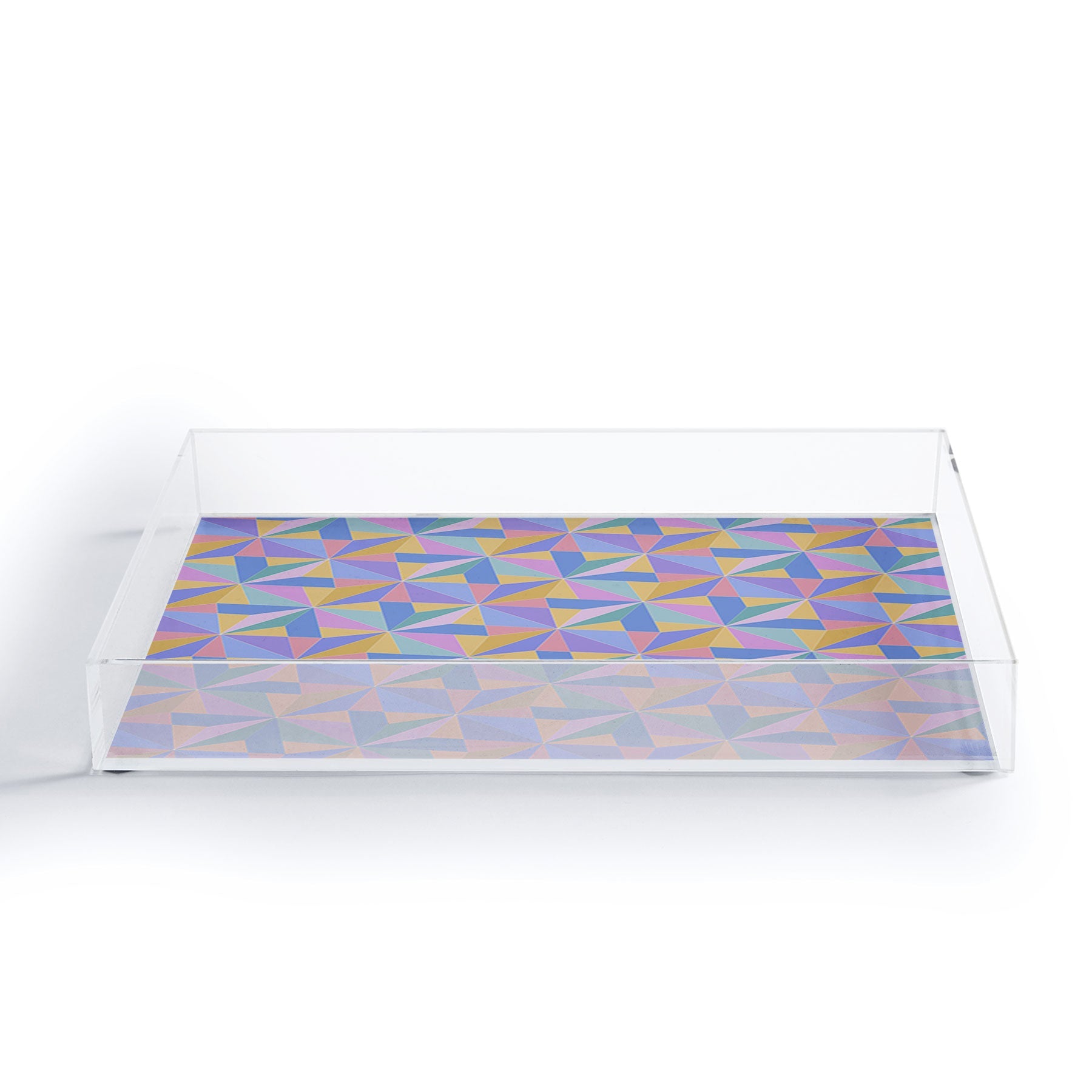 Colour Poems Kaleidoscope III Acrylic Tray