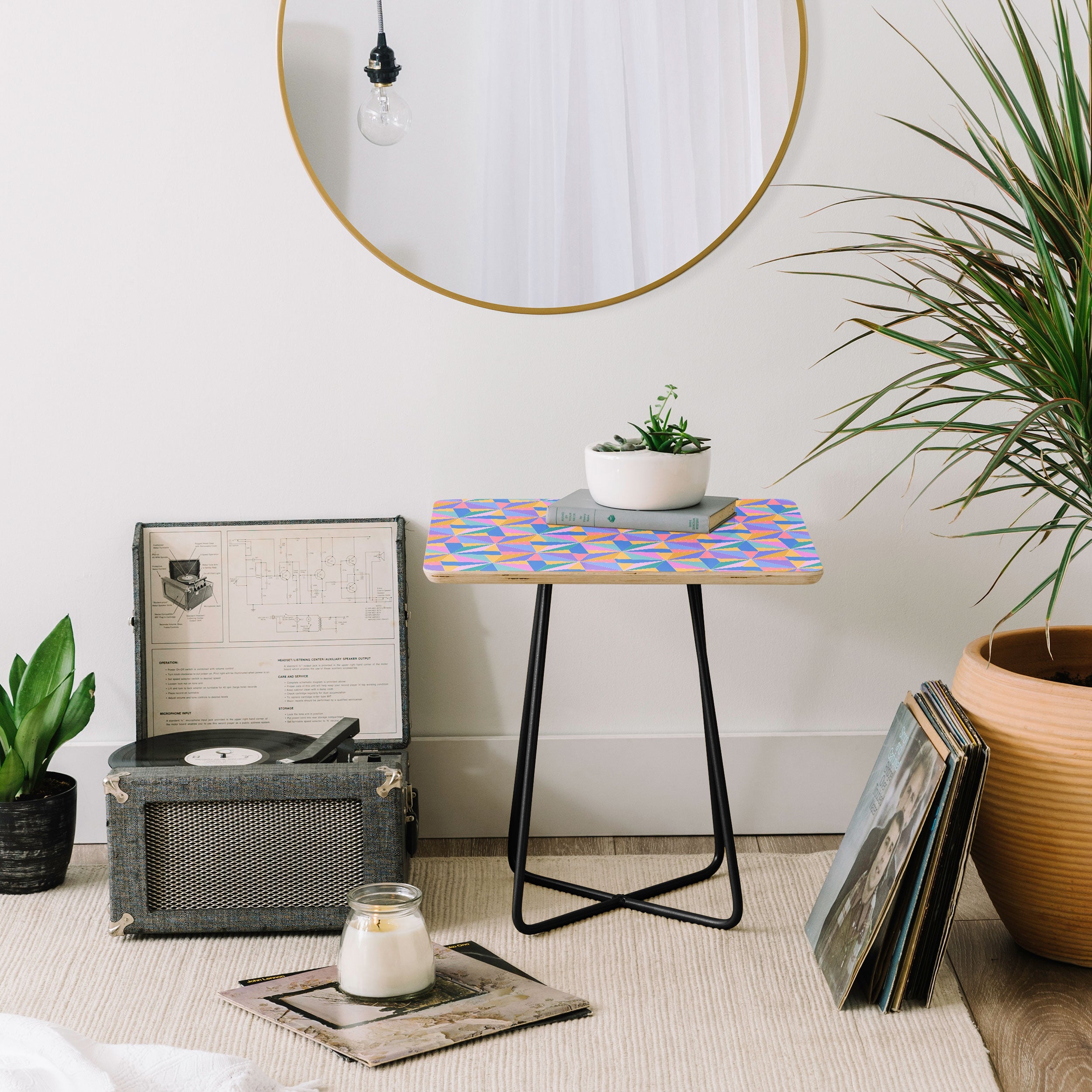 Colour Poems Kaleidoscope III Side Table