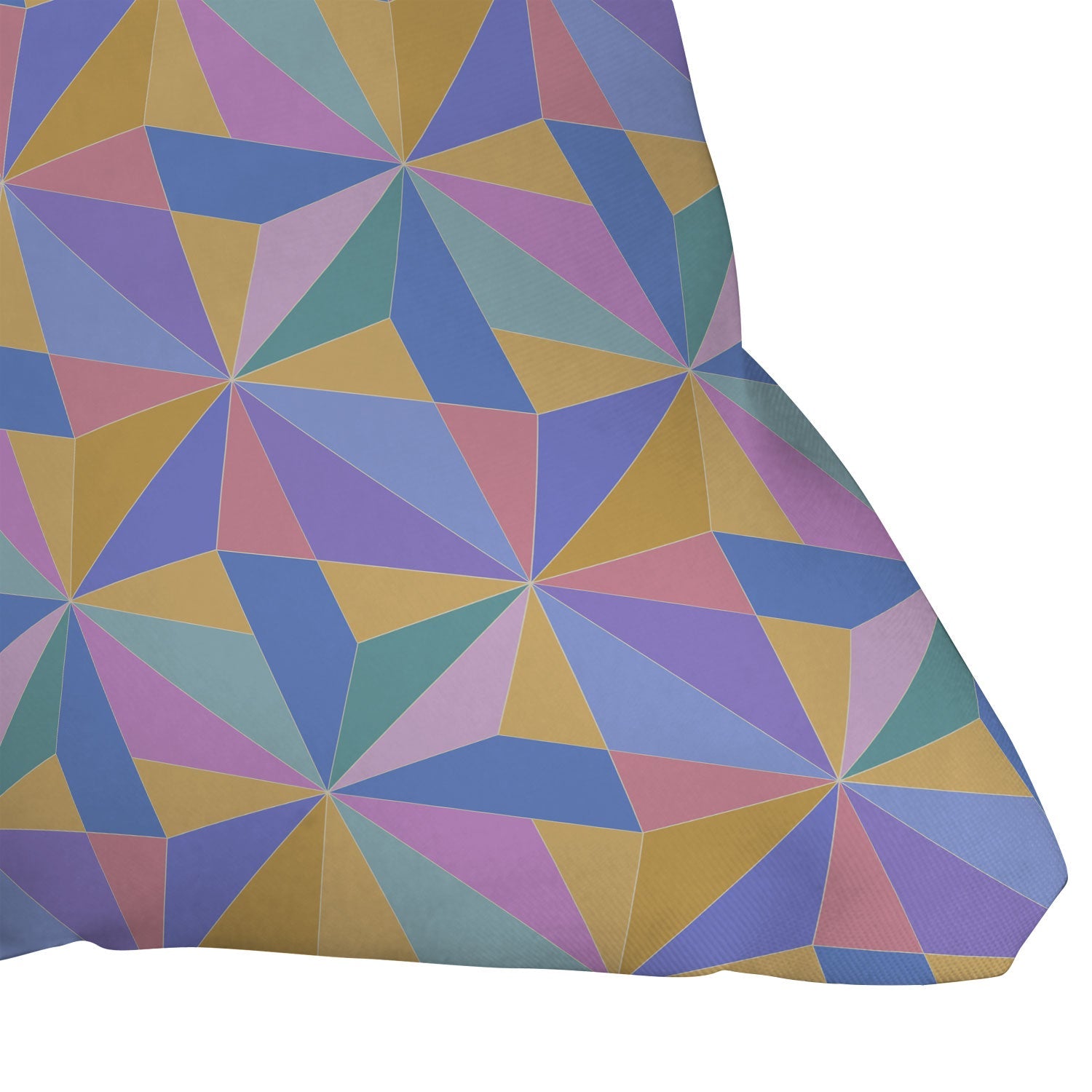 Colour Poems Kaleidoscope III Outdoor Throw Pillow