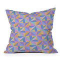 Colour Poems Kaleidoscope III Outdoor Throw Pillow