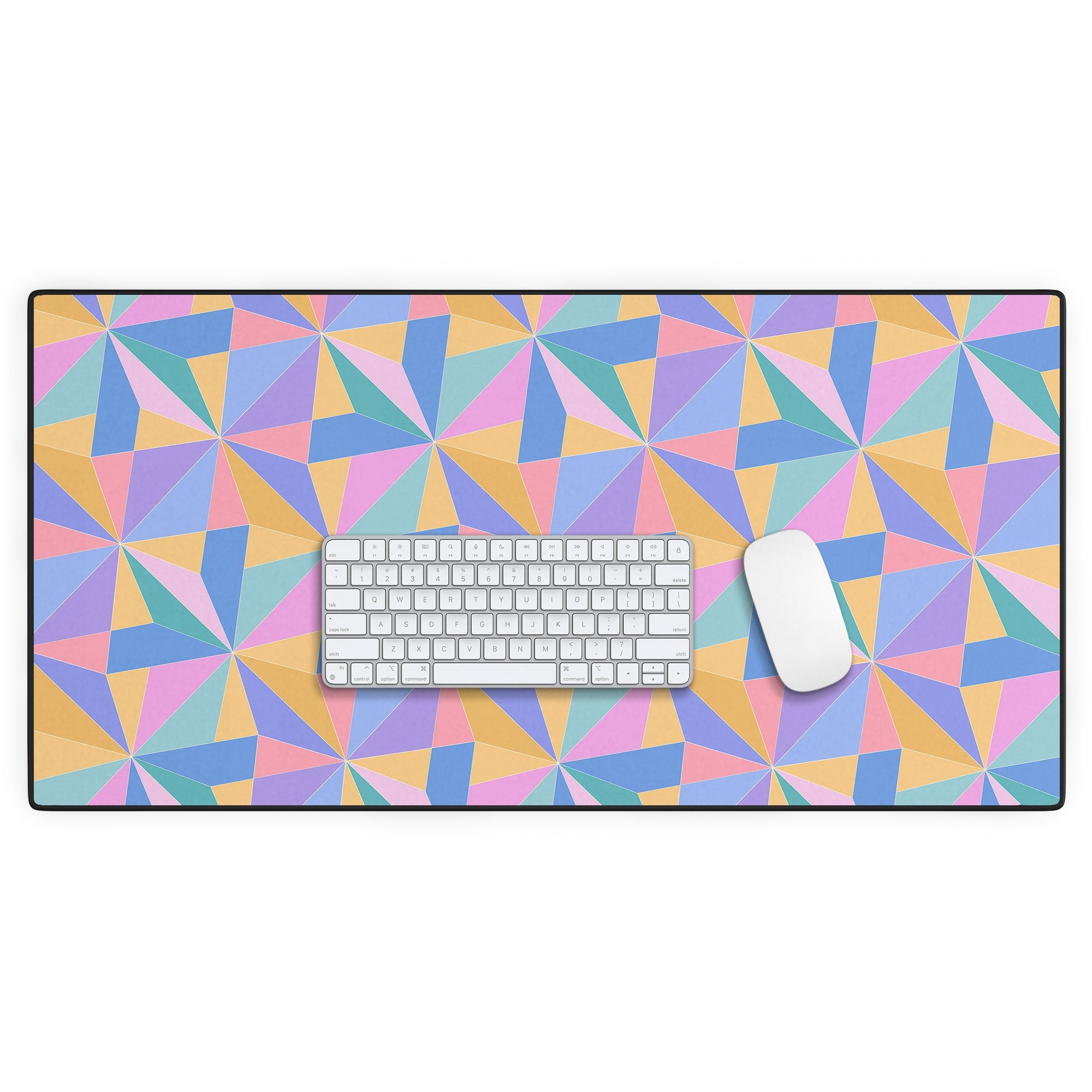 Colour Poems Kaleidoscope III Desk Mat