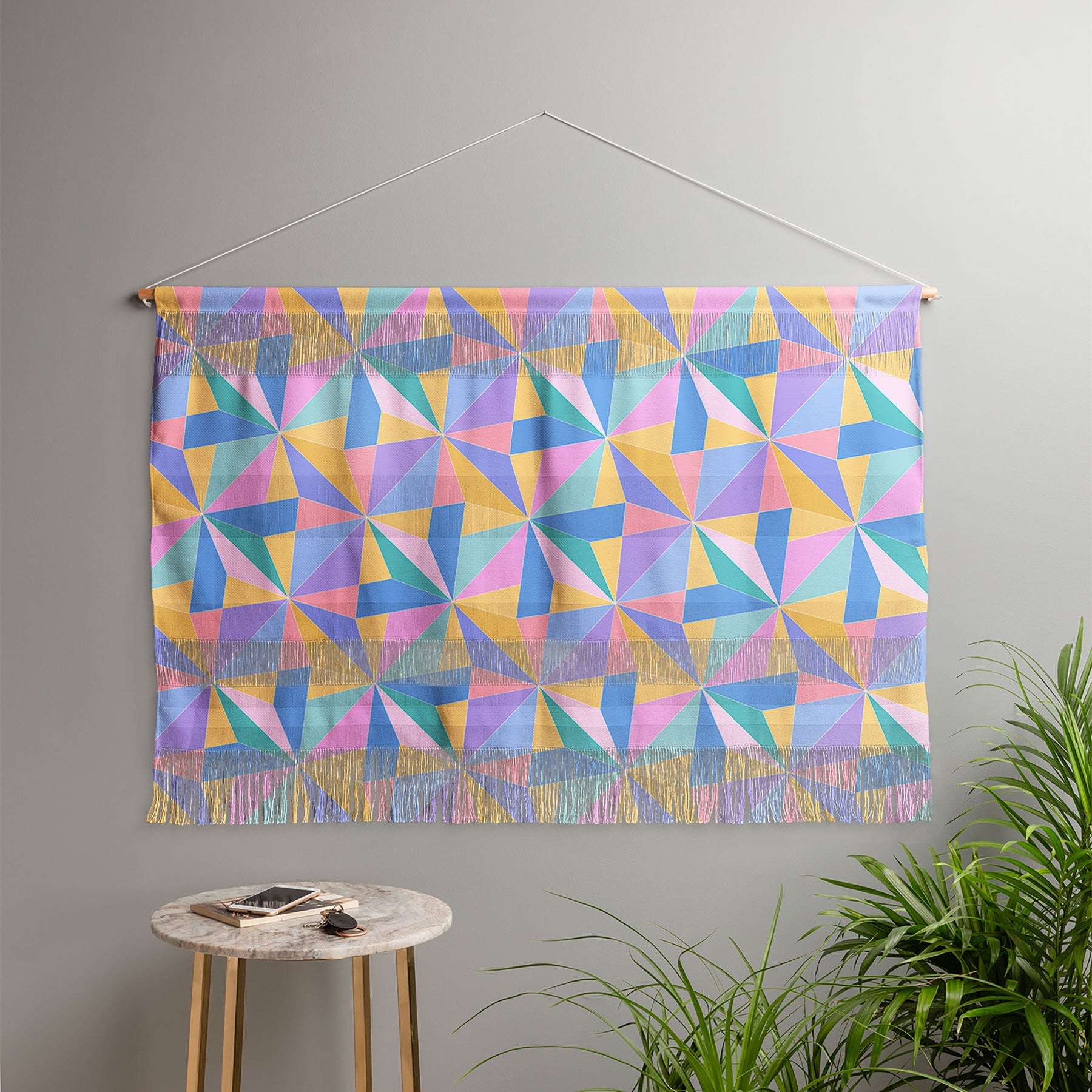 Colour Poems Kaleidoscope III Wall Hanging Landscape