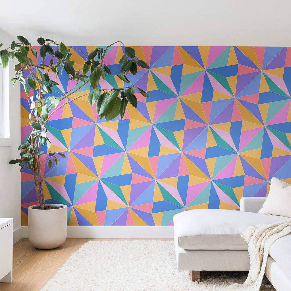 Colour Poems Kaleidoscope III Wall Mural