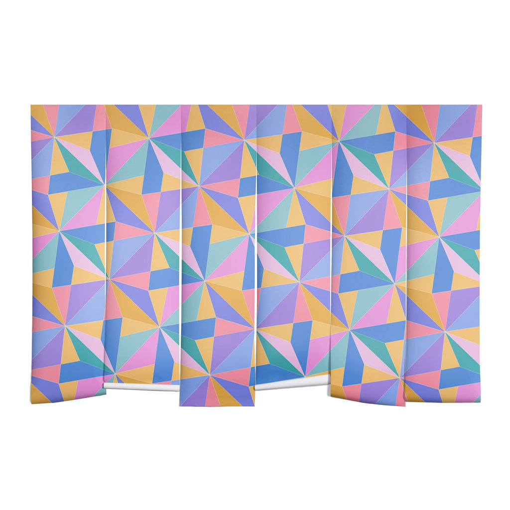 Colour Poems Kaleidoscope III Wall Mural