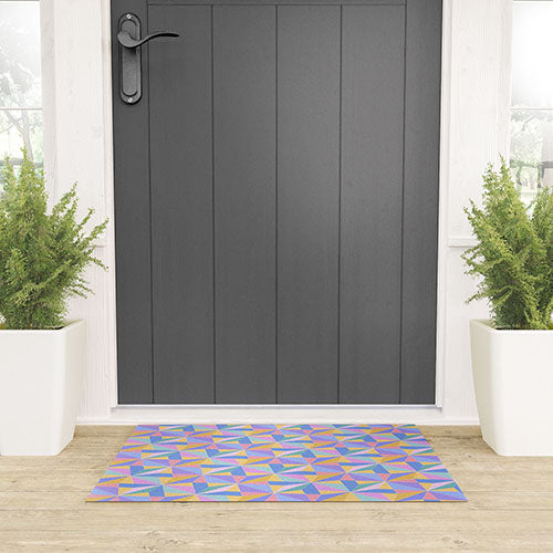 Colour Poems Kaleidoscope III Welcome Mat