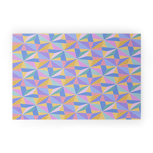 Colour Poems Kaleidoscope III Welcome Mat