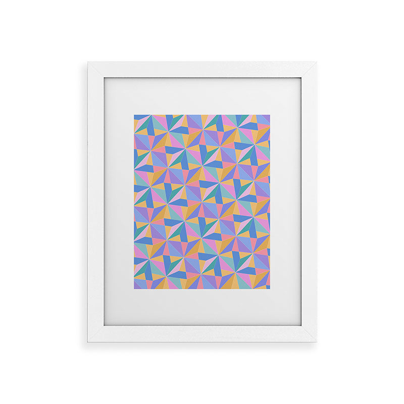 Colour Poems Kaleidoscope III Framed Art Print