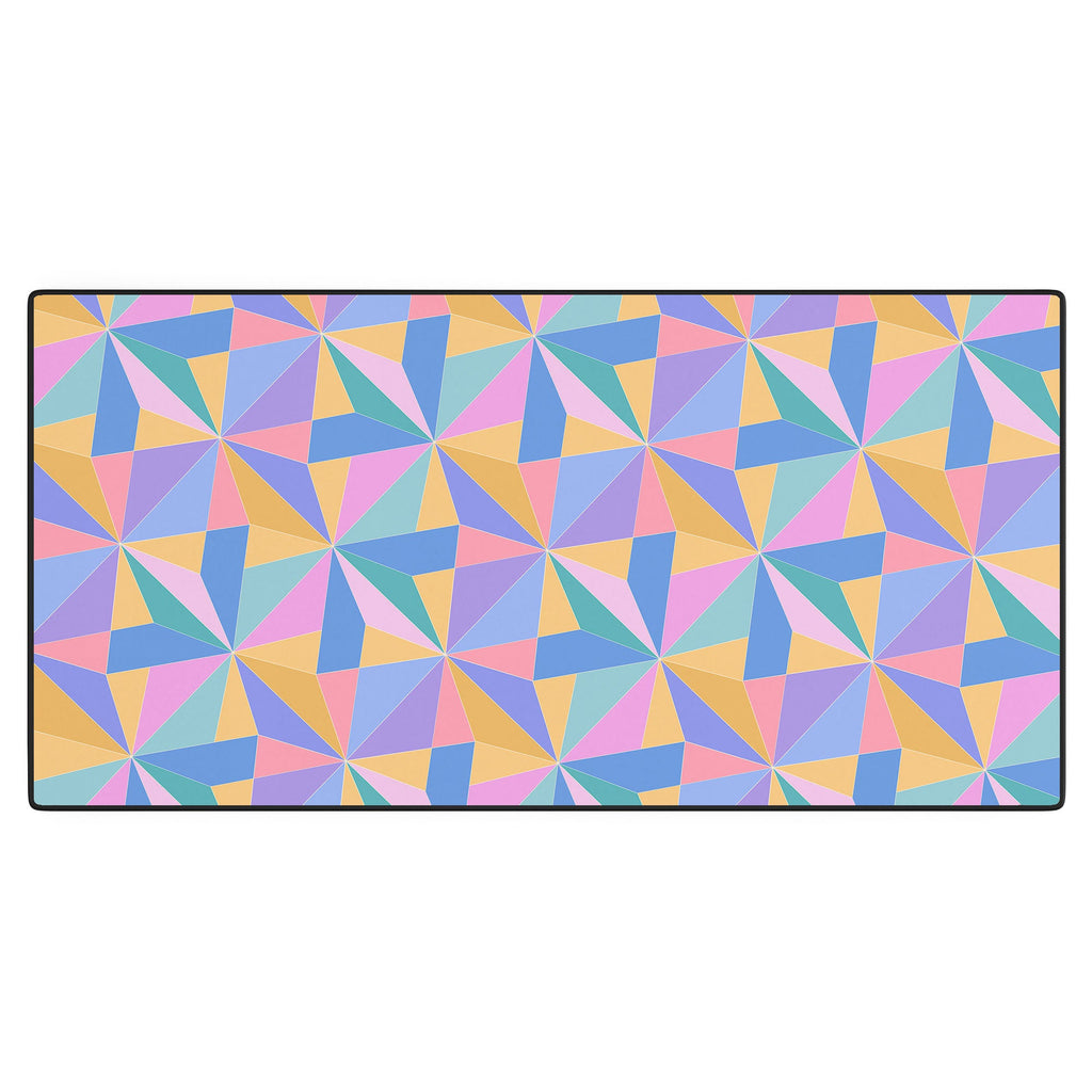 Colour Poems Kaleidoscope III Desk Mat