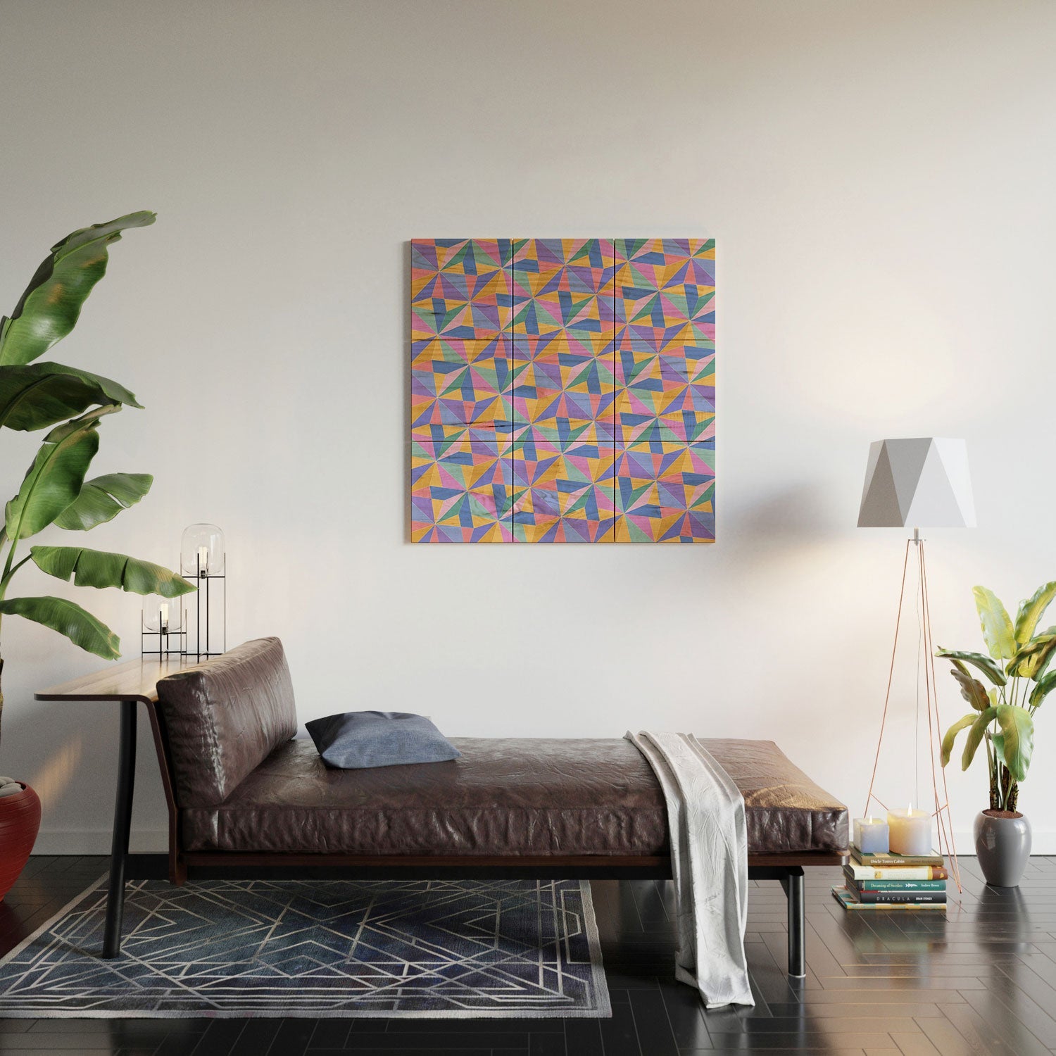 Colour Poems Kaleidoscope III Wood Wall Mural