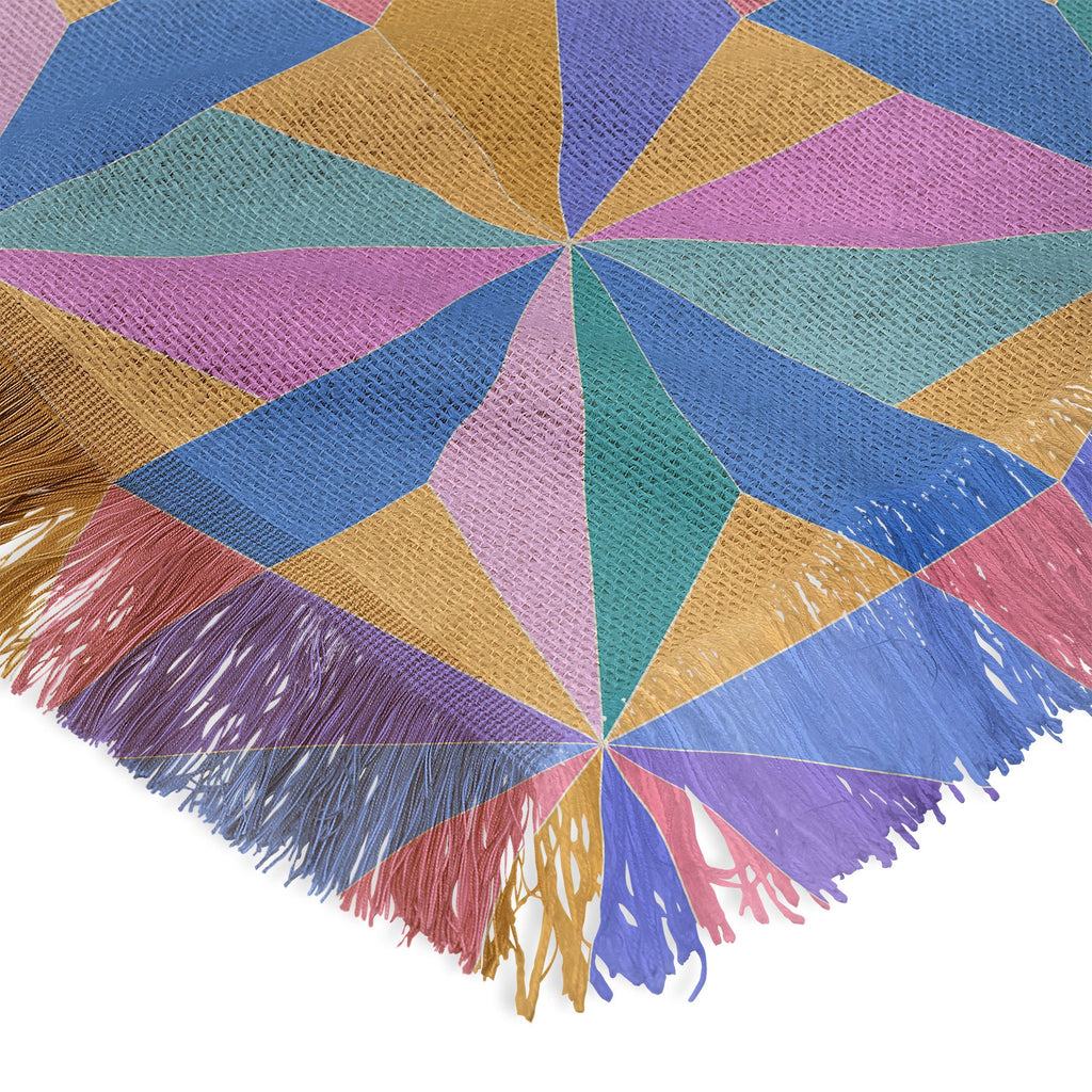 Colour Poems Kaleidoscope III Throw Blanket