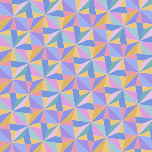 Colour Poems Kaleidoscope III Wall Mural