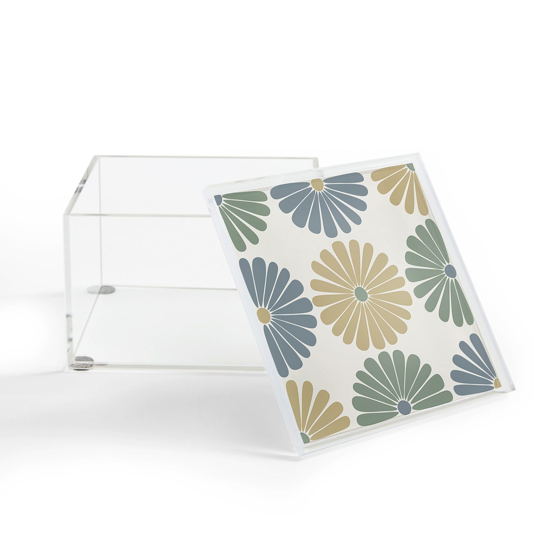 Colour Poems Retro Daisy Multicolor I Acrylic Box