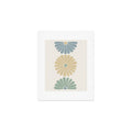 Colour Poems Retro Daisy Multicolor I Art Print