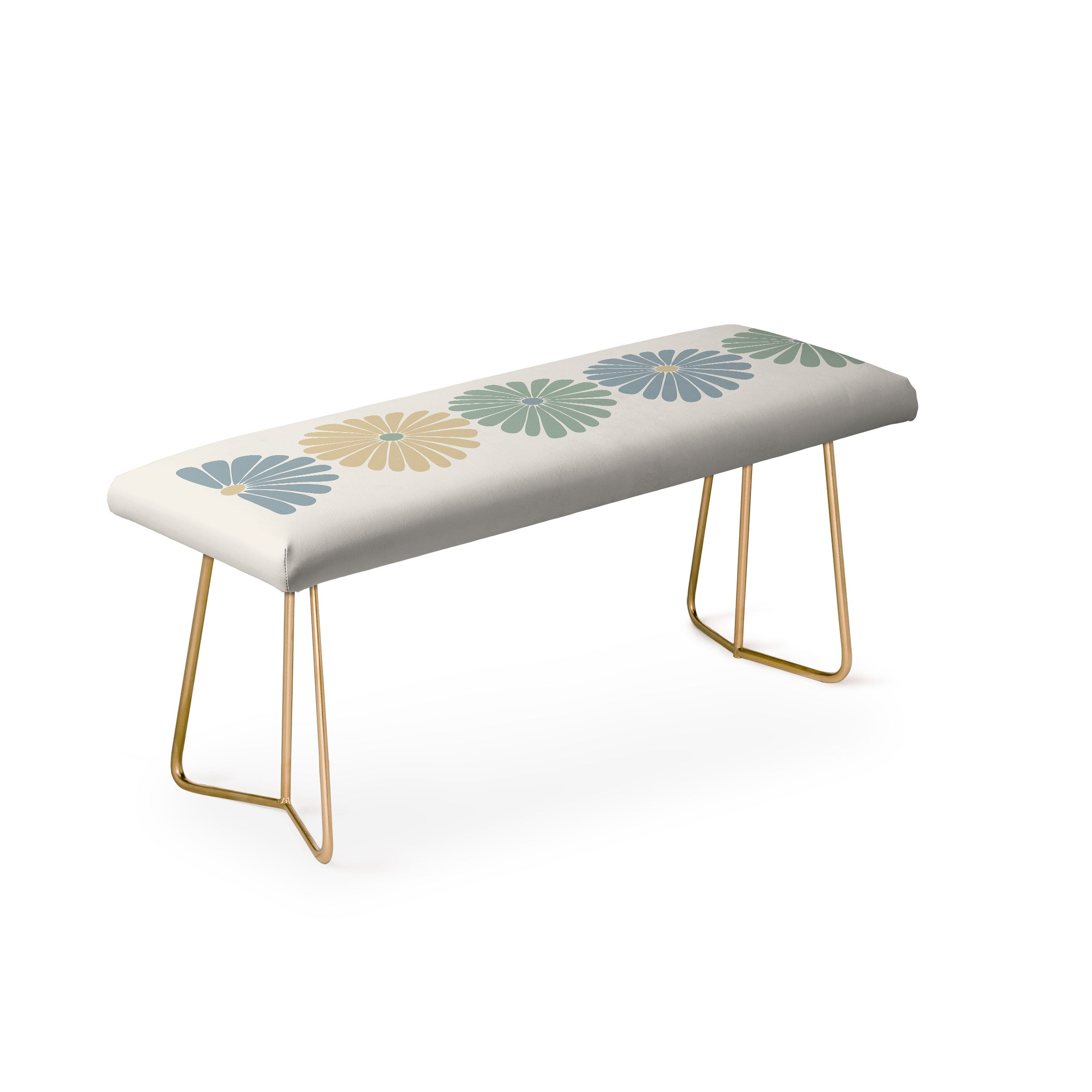 Colour Poems Retro Daisy Multicolor I Bench