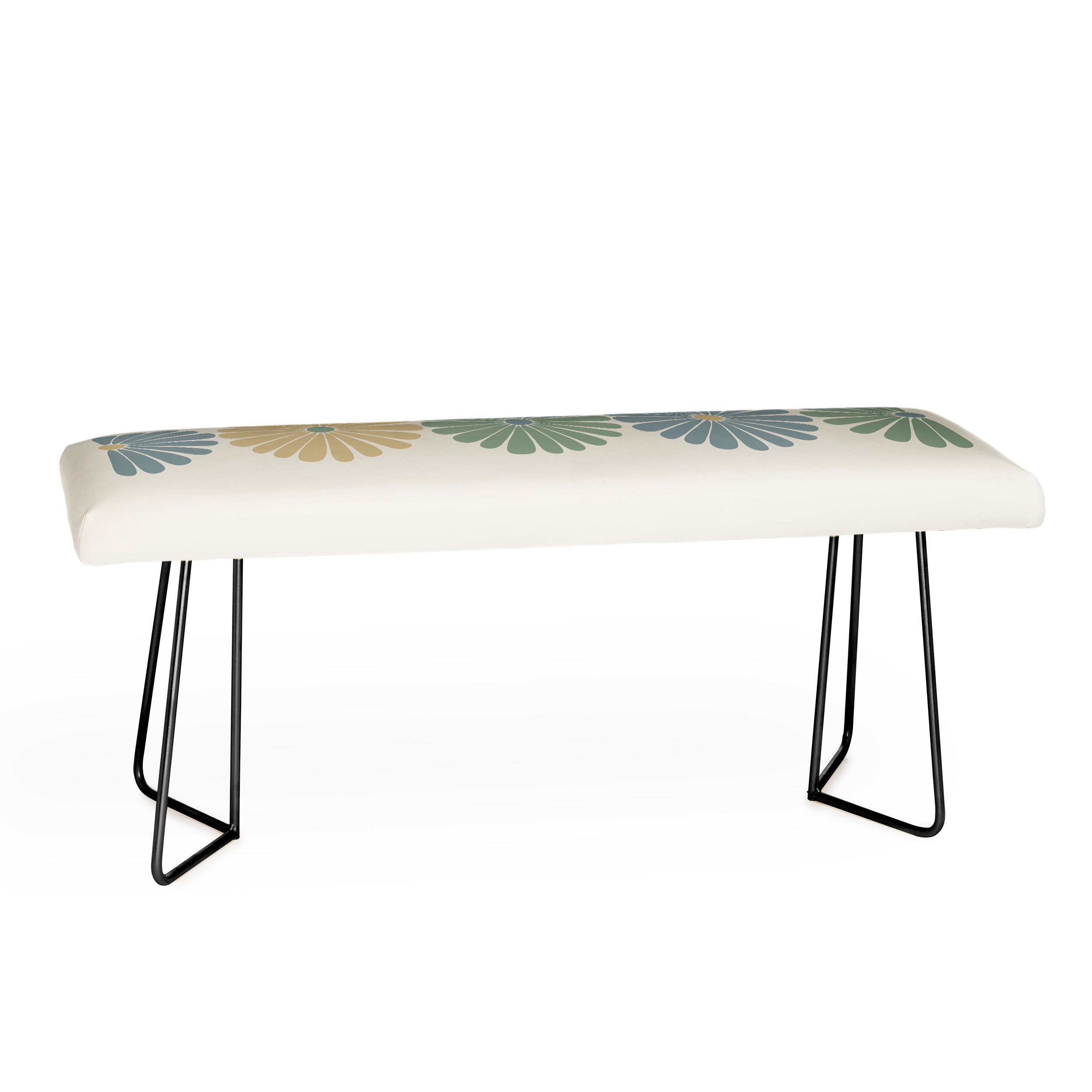 Colour Poems Retro Daisy Multicolor I Bench