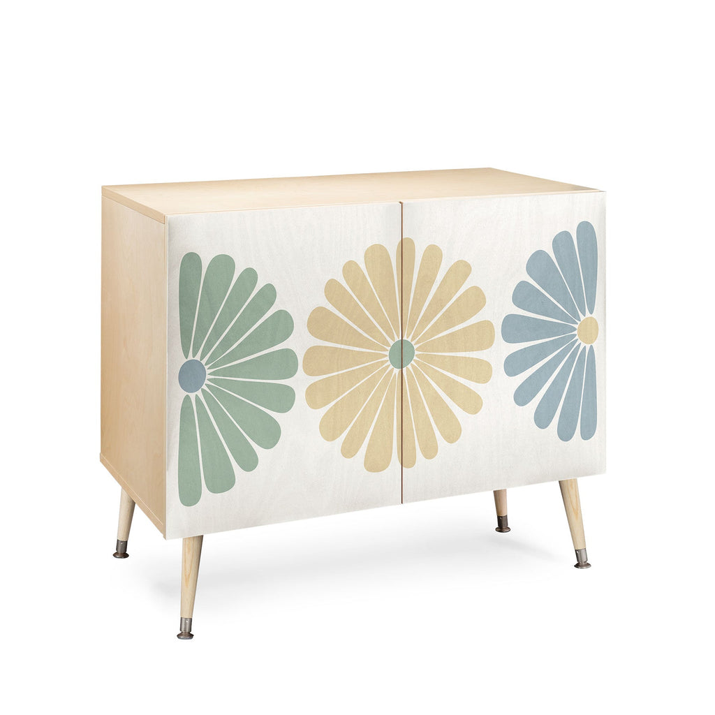 Colour Poems Retro Daisy Multicolor I Credenza