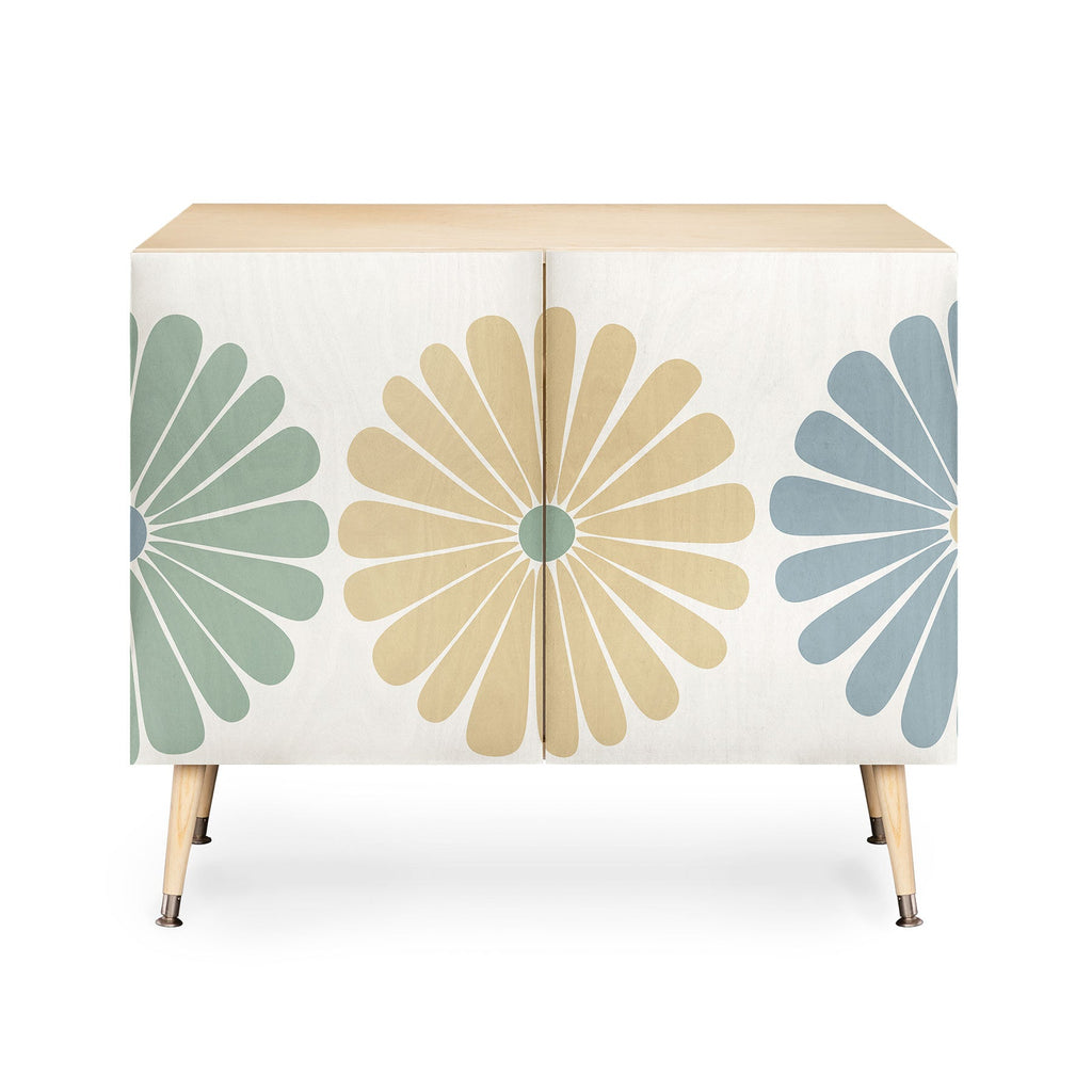 Colour Poems Retro Daisy Multicolor I Credenza