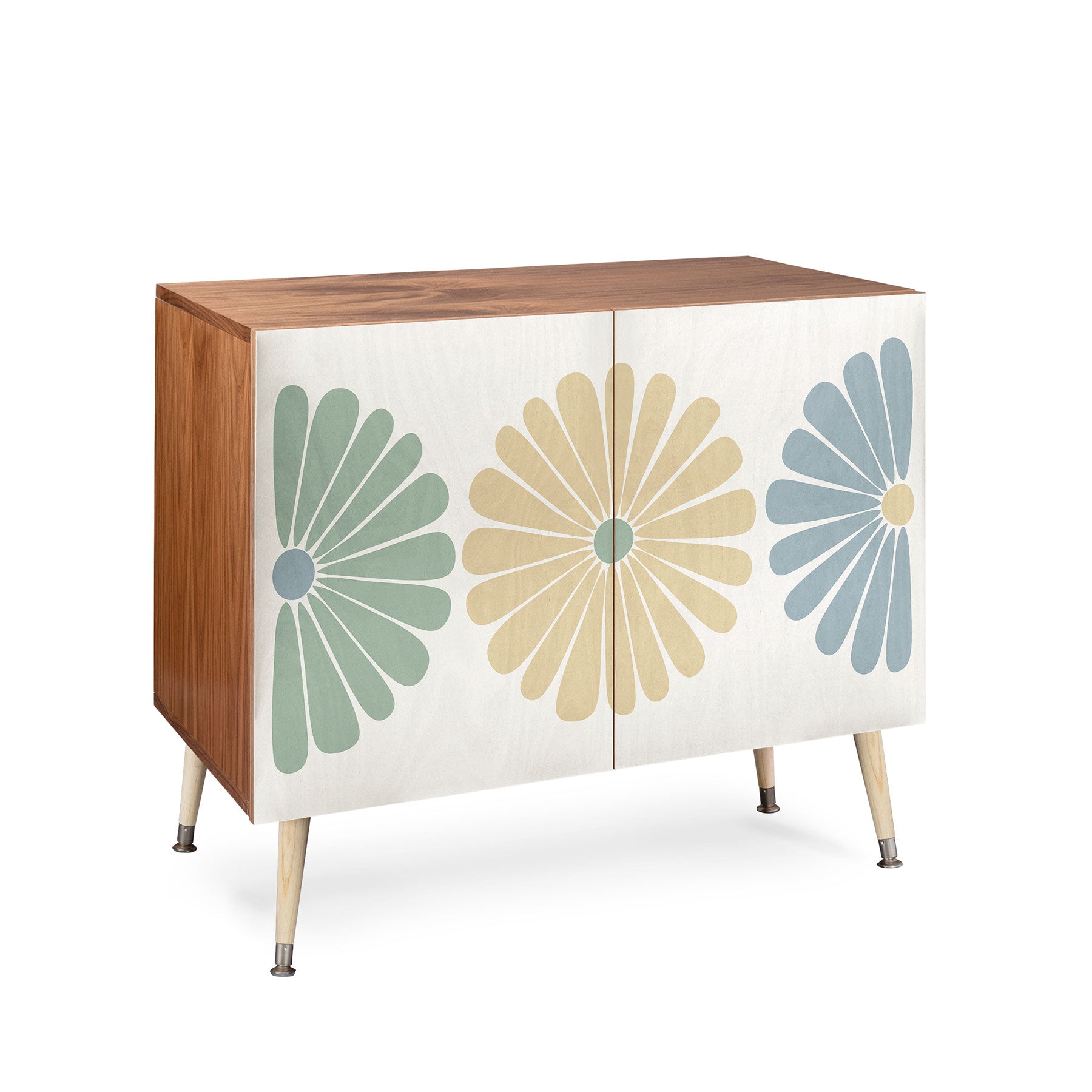 Colour Poems Retro Daisy Multicolor I Credenza
