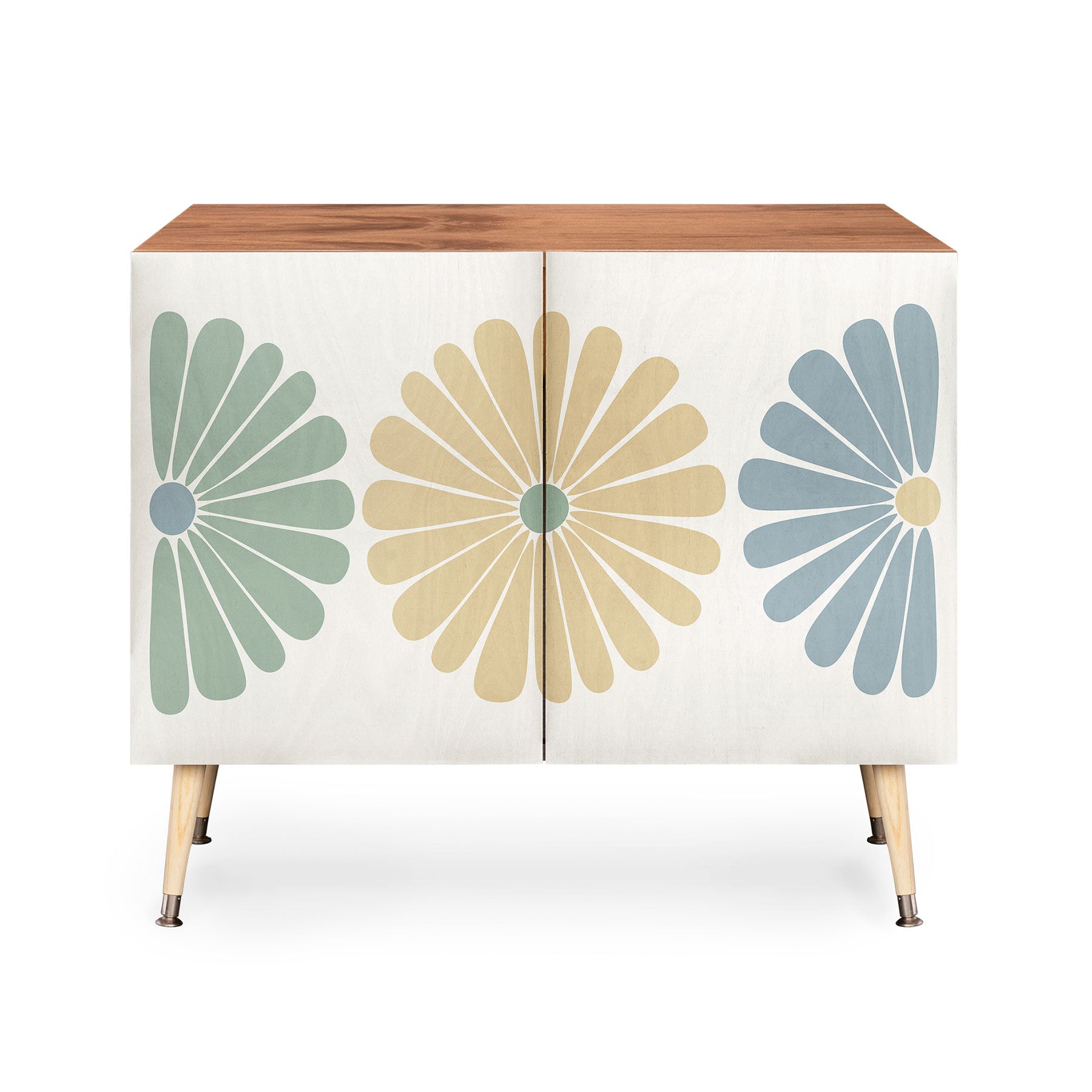Colour Poems Retro Daisy Multicolor I Credenza