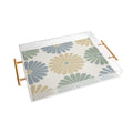 Colour Poems Retro Daisy Multicolor I Acrylic Tray