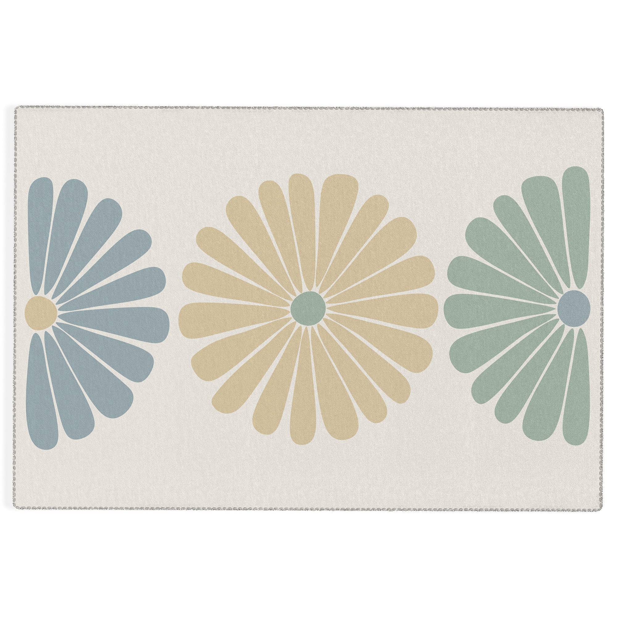 Colour Poems Retro Daisy Multicolor I Outdoor Rug
