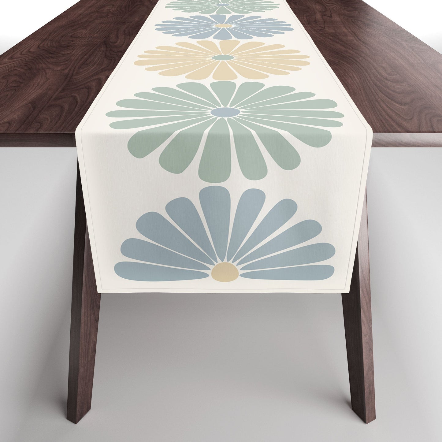 Colour Poems Retro Daisy Multicolor I Table Runner