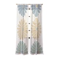 Colour Poems Retro Daisy Multicolor I Sheer Non Repeat
