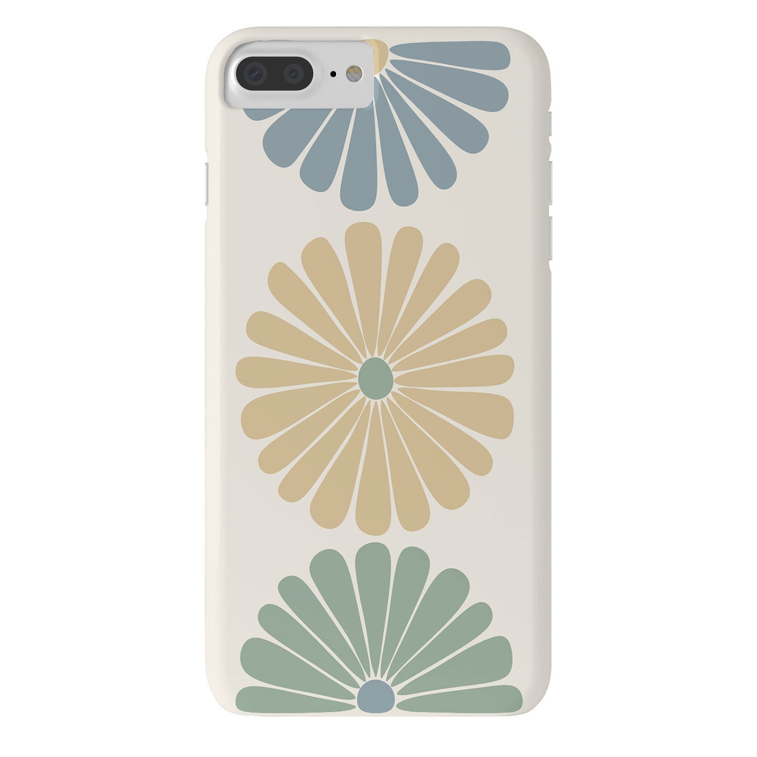 Colour Poems Retro Daisy Multicolor I Phone Case