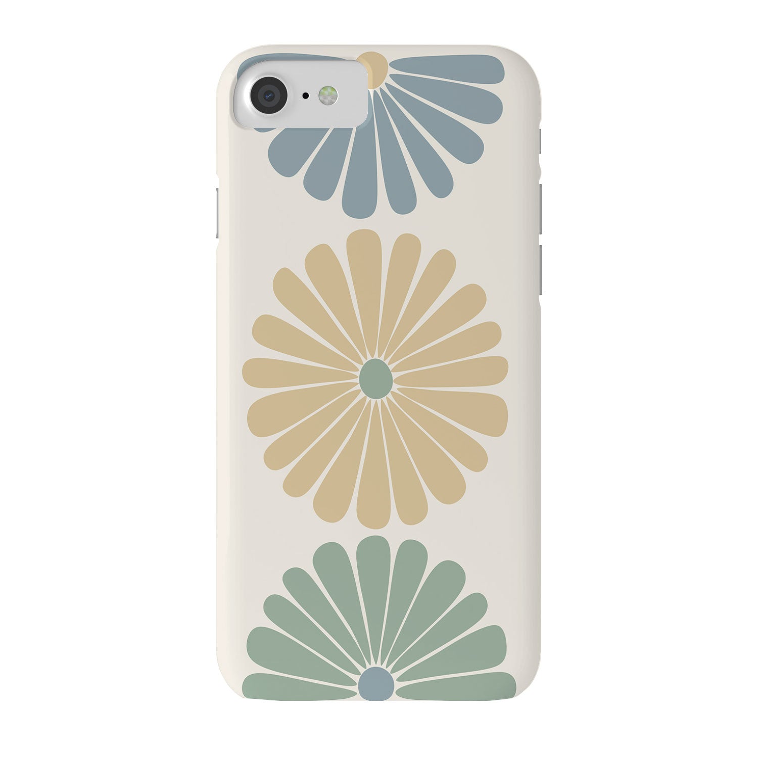 Colour Poems Retro Daisy Multicolor I Phone Case