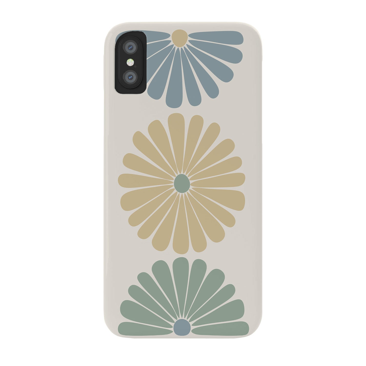 Colour Poems Retro Daisy Multicolor I Phone Case