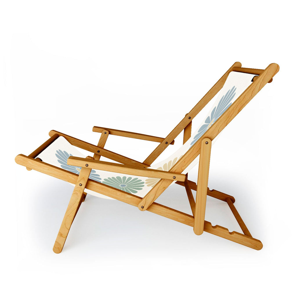 Colour Poems Retro Daisy Multicolor I Sling Chair