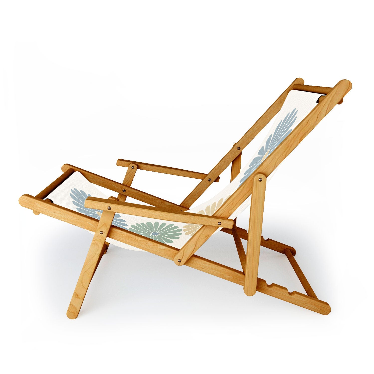 Colour Poems Retro Daisy Multicolor I Sling Chair