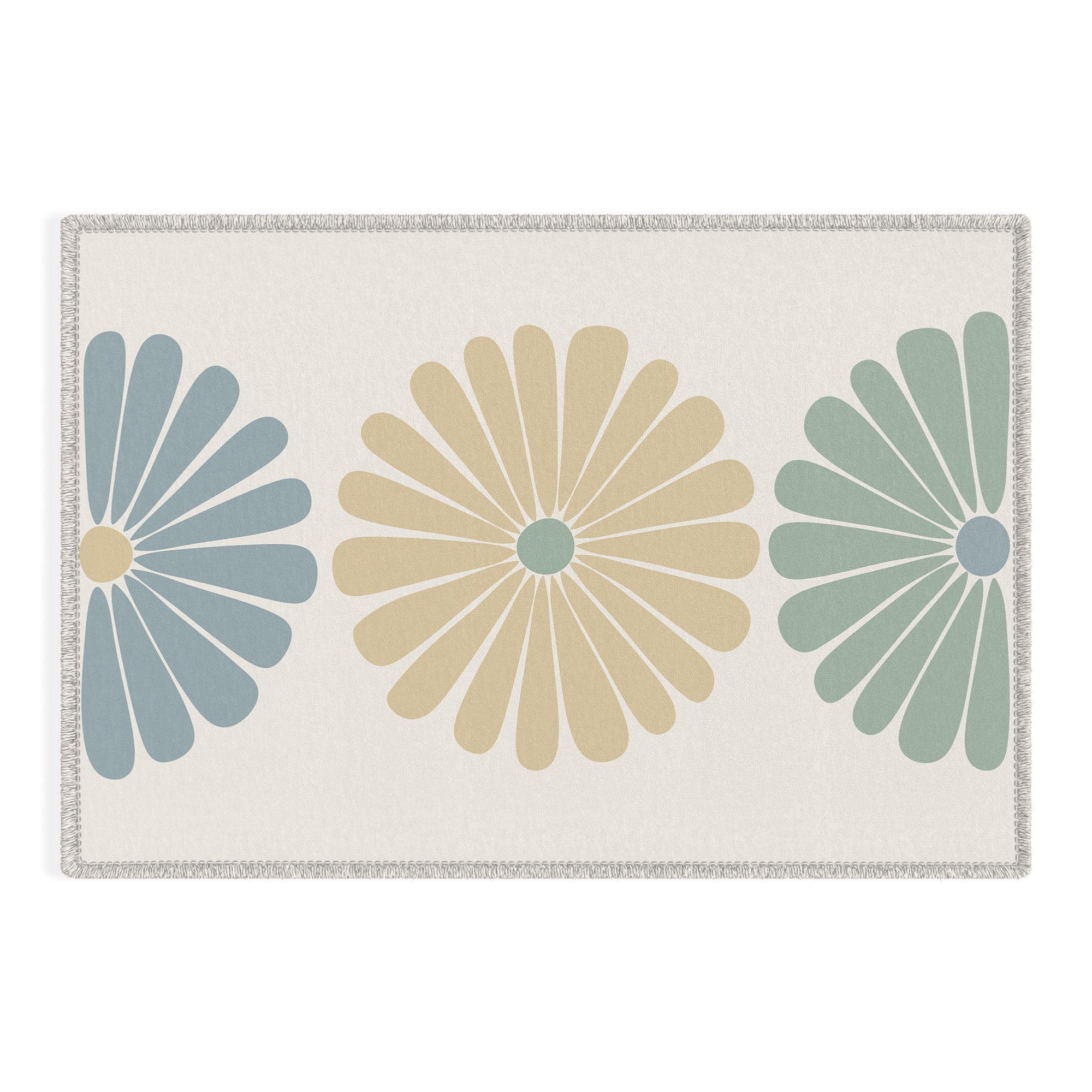 Colour Poems Retro Daisy Multicolor I Outdoor Rug