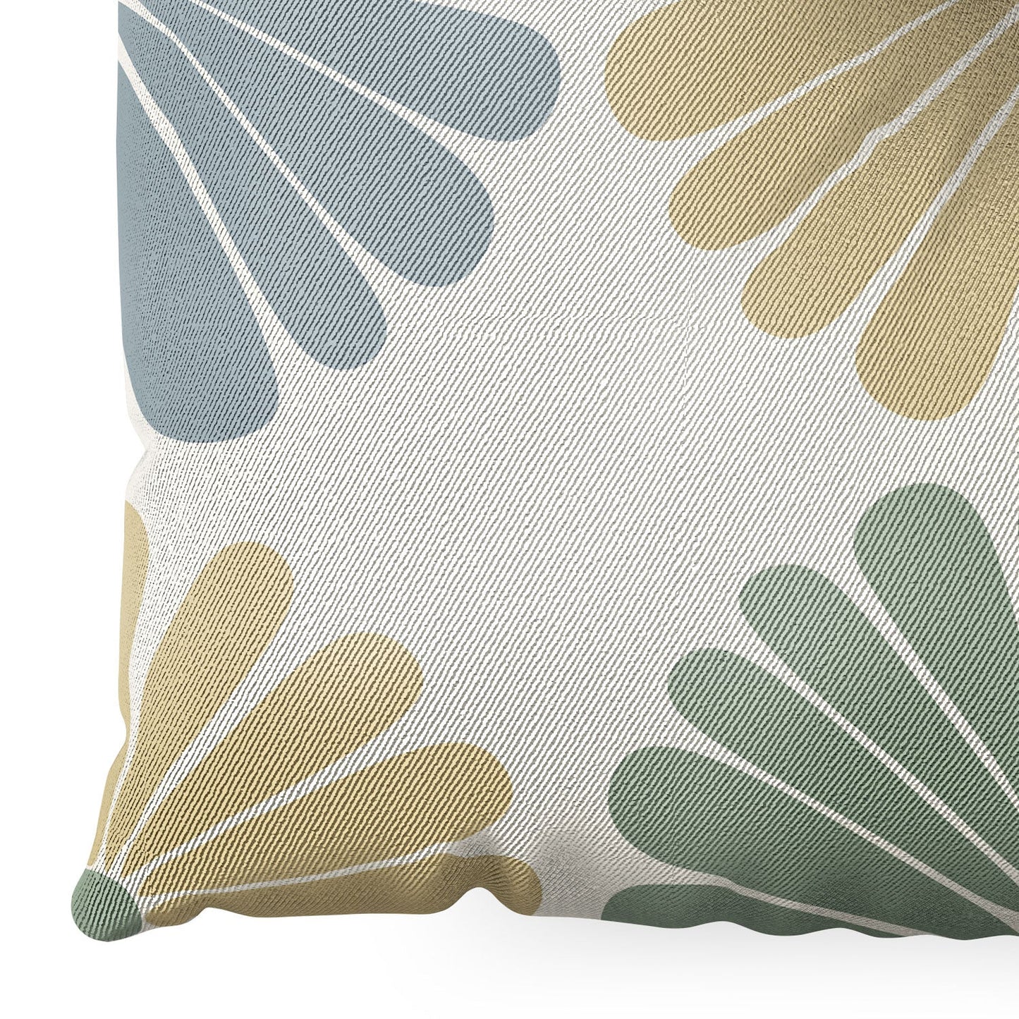 Colour Poems Retro Daisy Multicolor I Floor Pillow Square